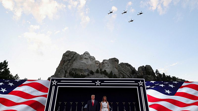 24 horas fin de semana - 20 horas - Trump profundiza en la división hablando de guerra cultural por el 4 de julio
