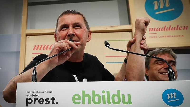 Elecciones vascas - Otegui: "Las izquierdas soberanistas, las izquierdas nacionales están siendo depositarias de la confianza de la gente" - Escuchar ahora