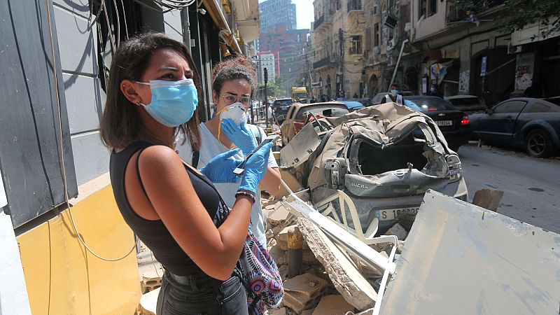 14 horas - Profesora residente en Beirut: "Todo está completamente destruido" - Escuchar ahora