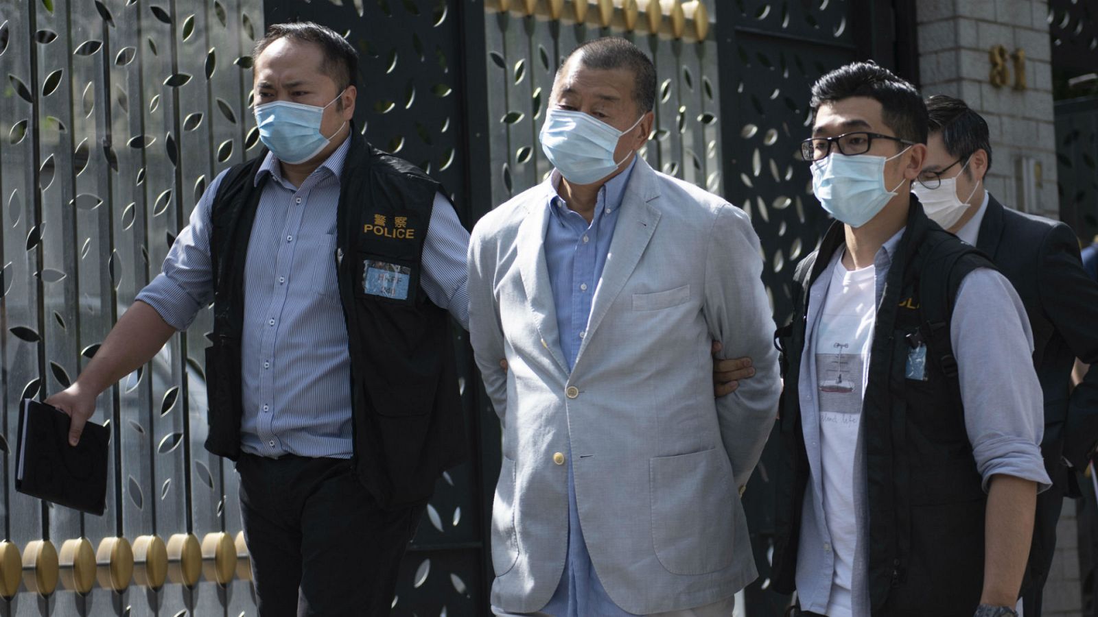 Boletines RNE - Jimmy Lai, figura relevante de la prodemocracia en Hong Kong, detenido - Escuchar ahora