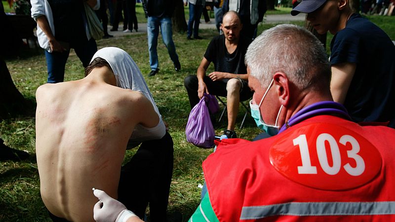 Boletines RNE - La tensión continúa en Bielorrusia por quinto día consecutivo