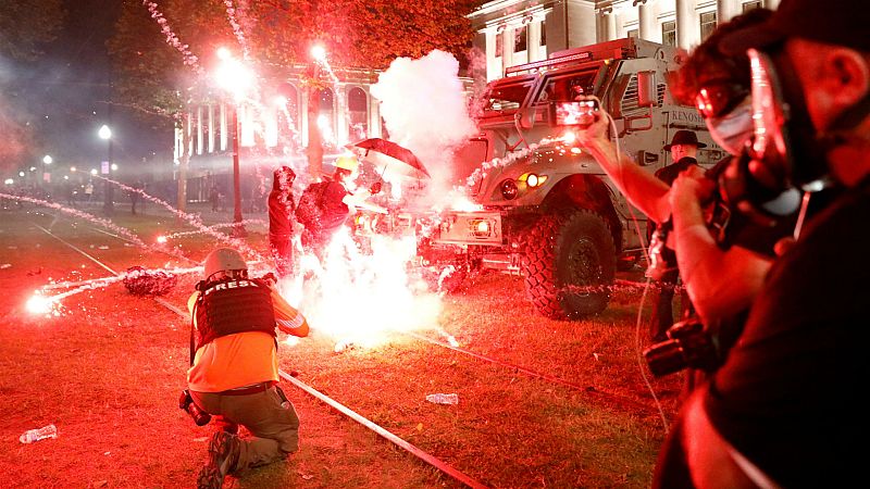 Las mañanas de RNE con Íñigo Alfonso - Crecen las protestas en EE.UU. tras el último episodio de violencia policial