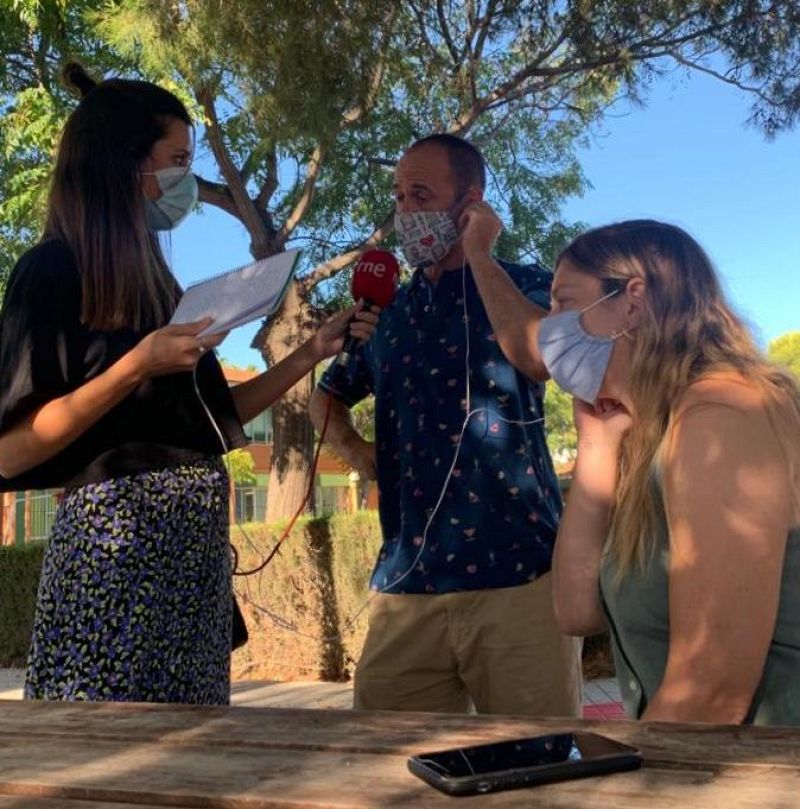 Entrevista en el CEIP Guillem d'Entença - 04/09/20 - Escuchar ahora