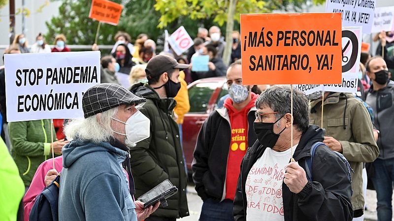 14 horas Fin de Semana -  La atención primaria protesta contra la falta de recursos y profesionales sanitarios - Escuchar ahora
