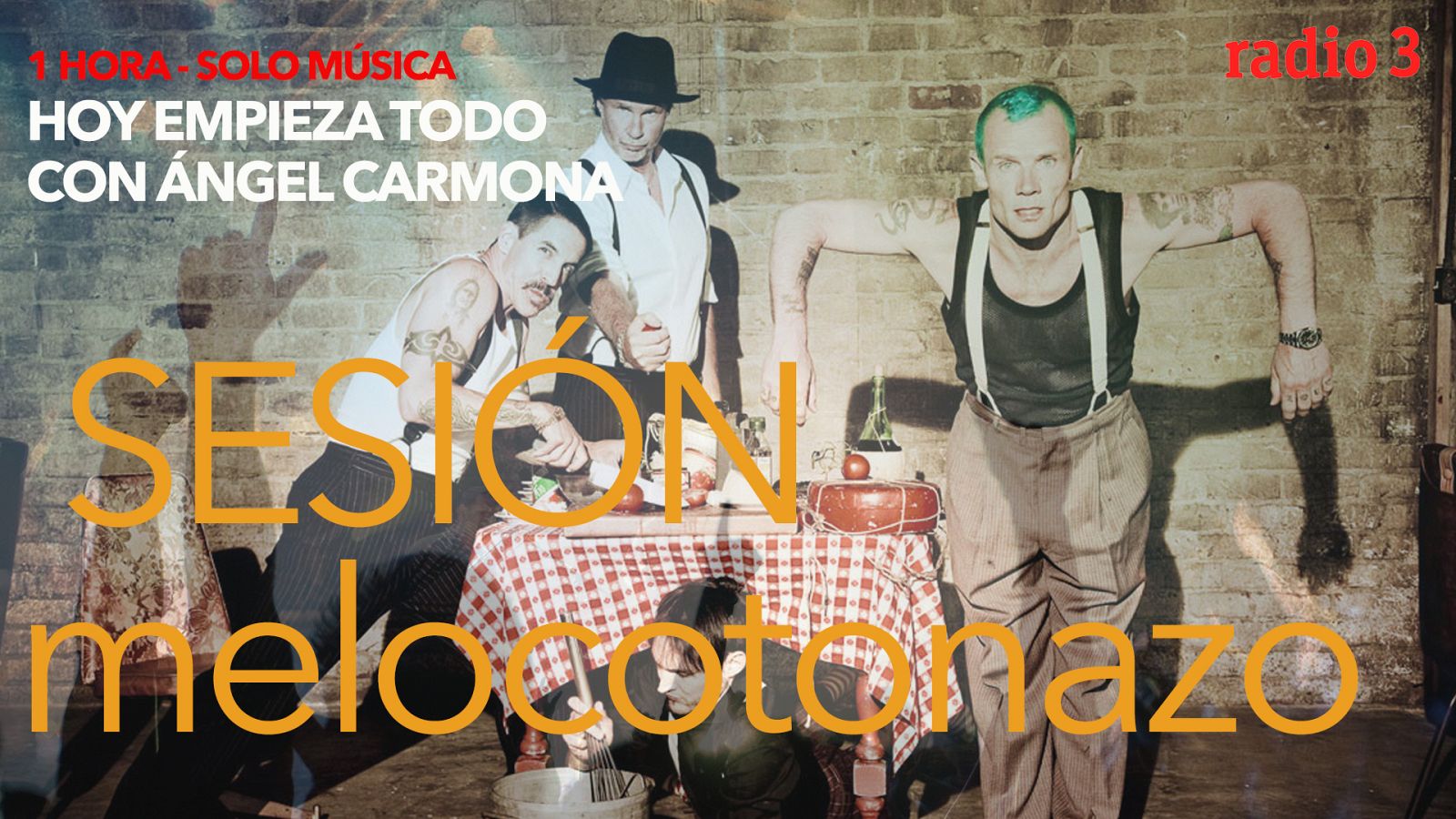 Hoy empieza todo con Ángel Carmona - "#SesiónMelocotonazo": Red Hot Chili Peppers, Cage the elephant, Varry Brava... - 16/10/20 - escuchar ahora