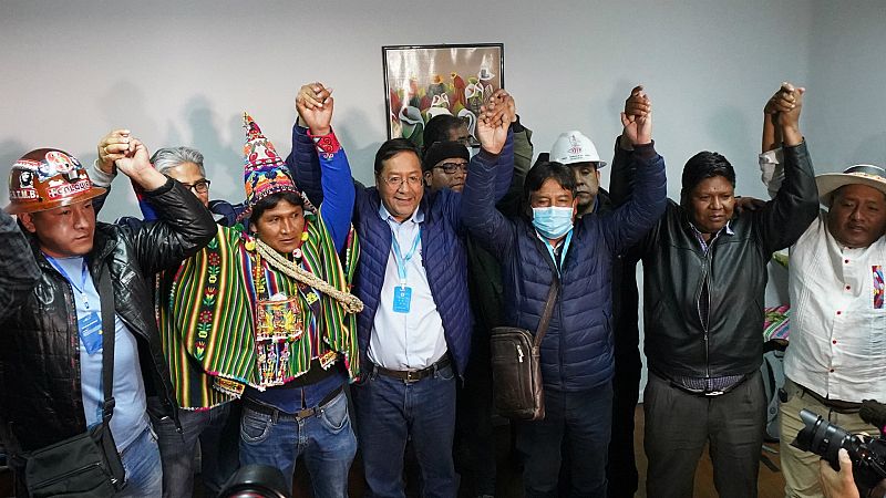 Boletines RNE - El candidato de Evo Morales da como seguro su triunfo en las elecciones de Bolivia