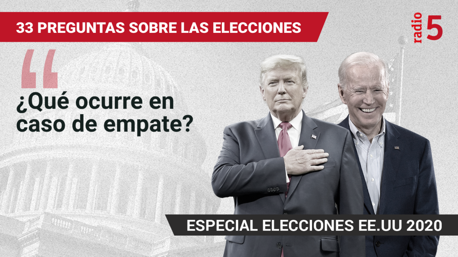 Elecciones Estados Unidos 2020 en RNE - ¿Qué ocurre en caso de empate? - Escuchar ahora