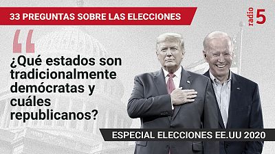 Especiales informativos RNE - �Qu� estados son tradicionalmente dem�cratas y cu�les republicanos? - Escuchar ahora