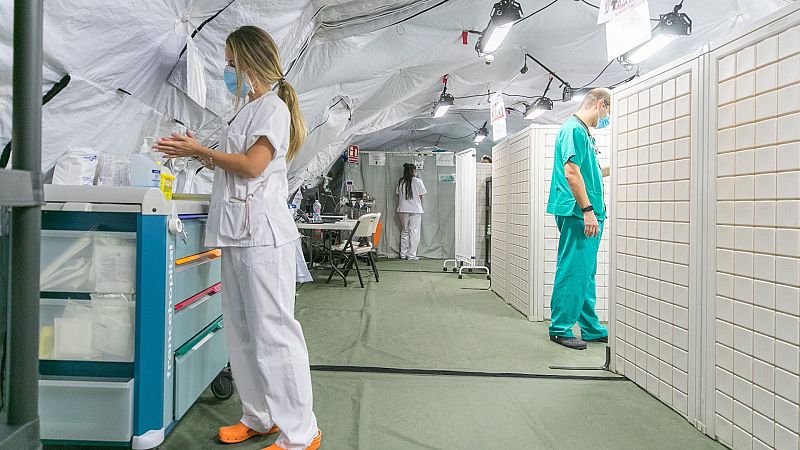 24 horas - La tendencia a la baja de la incidencia de la COVID-19 no se refleja todavía en los hospitales - Escuchar ahora