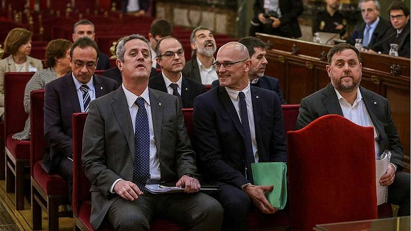 Boletines RNE -  El Supremo revoca el tercer grado a los nueve presos del 'procs' por considerarlo prematuro - Escuchar ahora