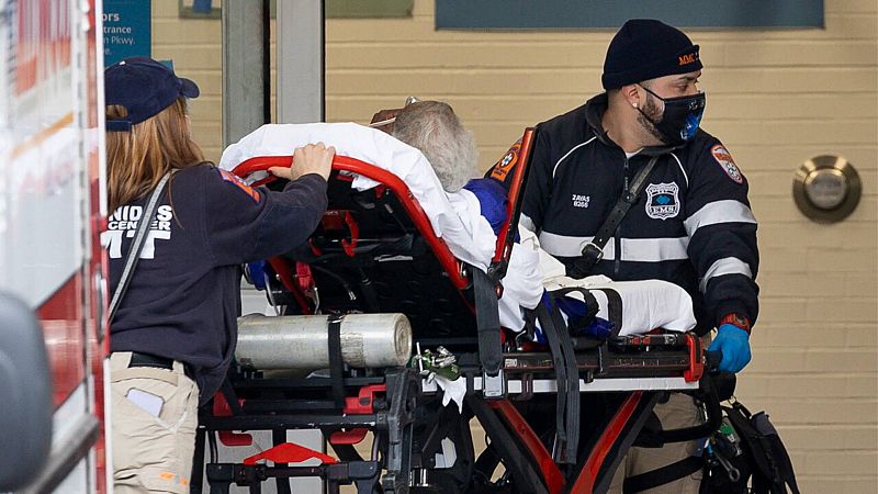 20 horas informativos Fin de semana - La pandemia se dispara en EEUU con récord histórico de contagios