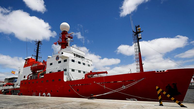 Las mañanas de RNE con Íñigo Alfonso - El Hespérides zarpa a la Antártida en una campaña marcada por la seguridad frente al coronavirus - Escuchar ahora