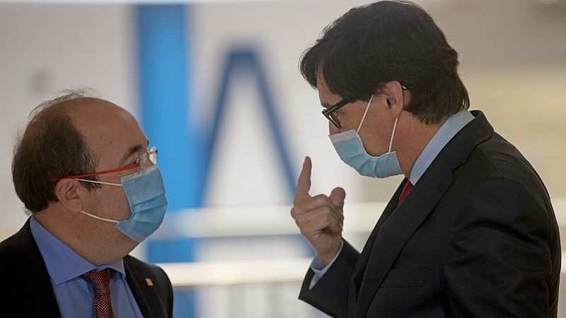 Boletines RNE - Salvador Illa: "Mis compañeros dicen que puedo ser útil para Cataluña"