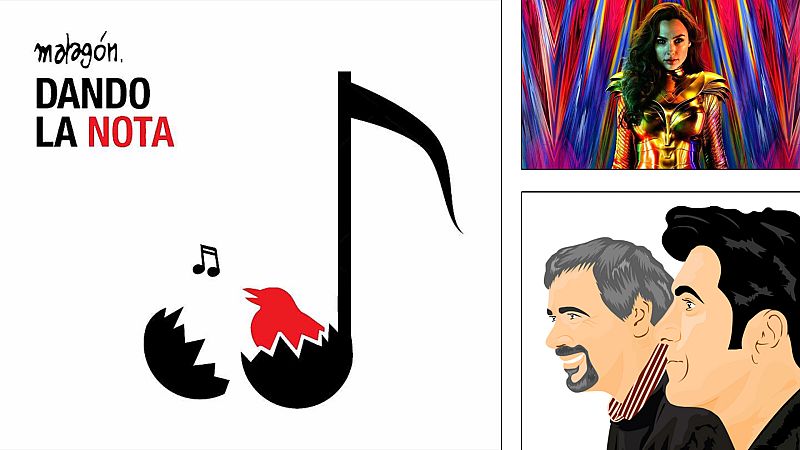 ¡Qué de cómics! - Malagón 'Dando la nota', Wonder Woman, Viñetas y Bocadillos - Escuchar ahora