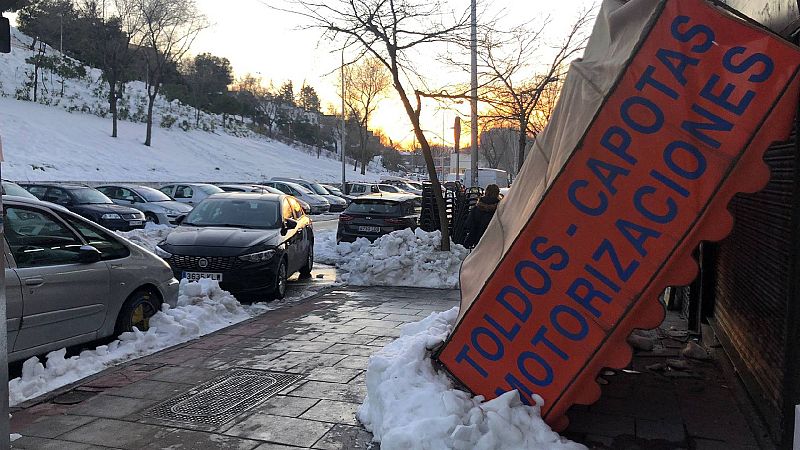 24 horas - Las calles de Madrid una semana después de Filomena