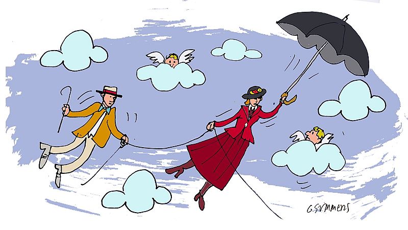 ¡Pero qué invento es esto! - El paraguas y la sombra de Mary Poppins