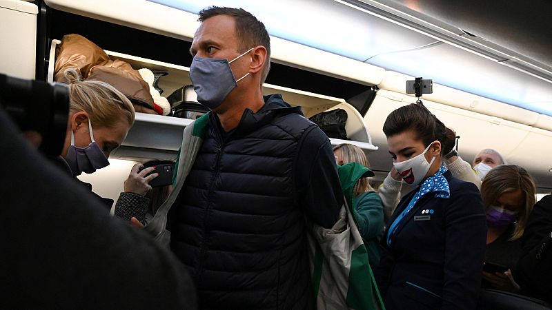 14 horas Fin de Semana - Navalny regresa a Rusia a pesar de la amenaza de detención del Kremlin