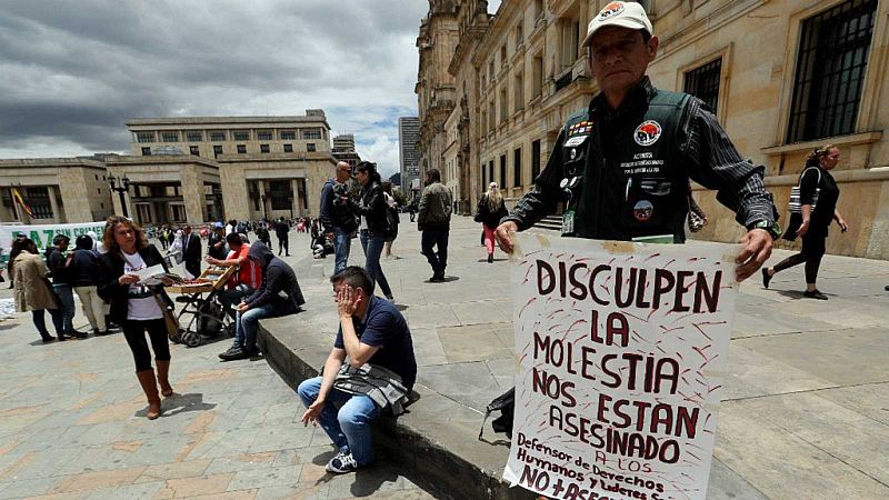 Reportajes 5 Continentes - Lideres sociales asesinados en Colombia - Escuchar ahora