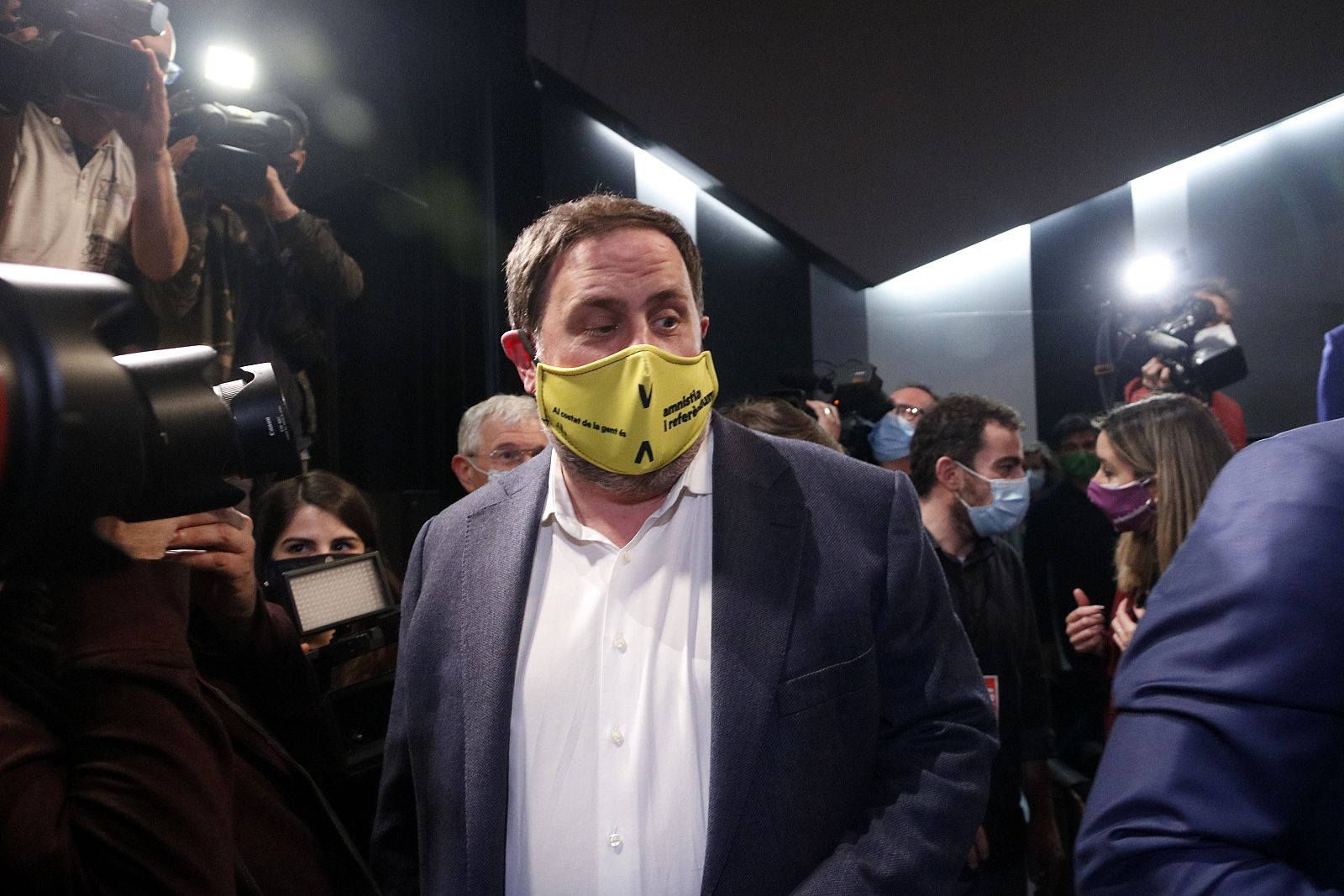 La sortida dels líders independentistes de la presó entra en campanya