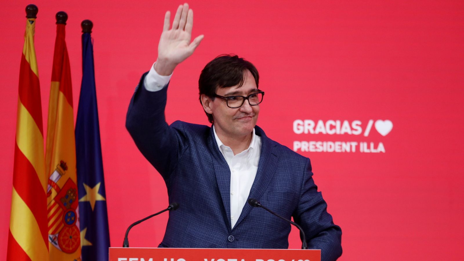 Especiales informativos RNE - Illa anuncia que se presentará a la investidura: "El cambio es Cataluña es imparable" - Escuchar ahora