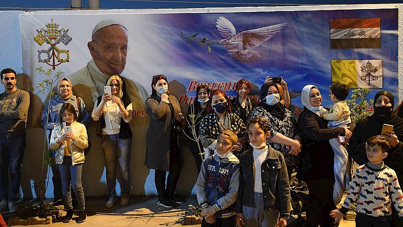 24 Horas Fin de Semana - Visita del Papa a Irak. Misa Caldea en Bagdad