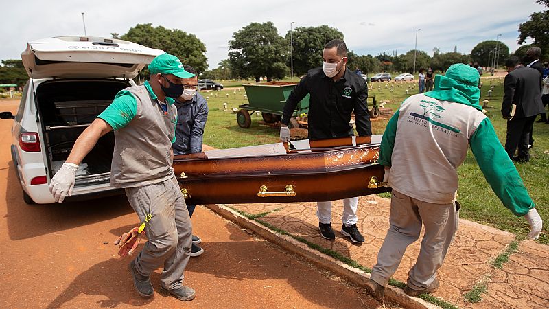 24 horas - Da Silva: "La sociedad brasileña ha reaccionado con 3.000 muertes diarias"