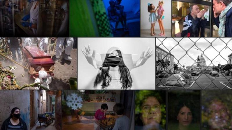 14 horas - "Pandemia: miradas de una tragedia": 26 fotoperiodistas documentan la muerte y la esperanza