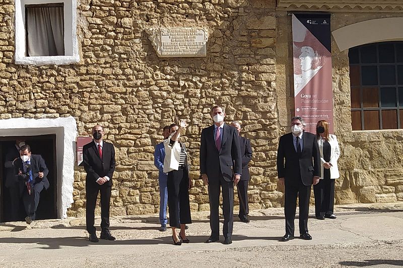 Informativo Aragón 29 de marzo- Los Reyes han inaugurado la exposición "La mirada fantasma" en homenaje a Goya