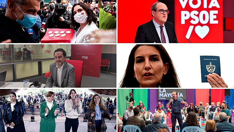 14 horas - Cuenta atrás en Madrid con la crispación al alza y las encuestas a favor del PP