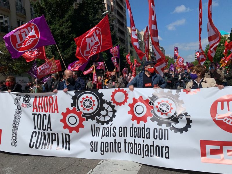 El primero de mayo recupera la calle