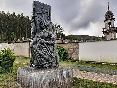 Homenaxe a Soledad Campos, a muller que pintaba no ferro candente