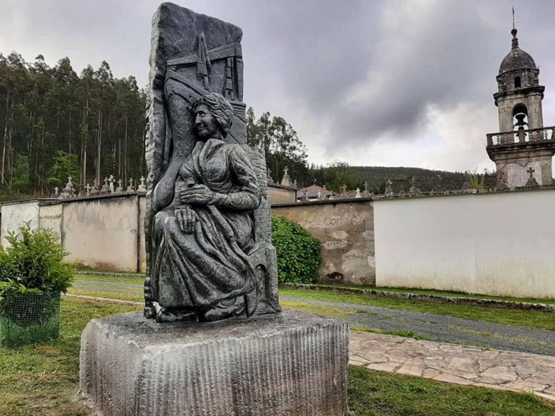 Homenaxe a Soledad Campos, a muller que pintaba no ferro candente