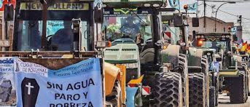 Los regantes alicantinos se concentran apoyo Tajo-Segura - 24/05/21