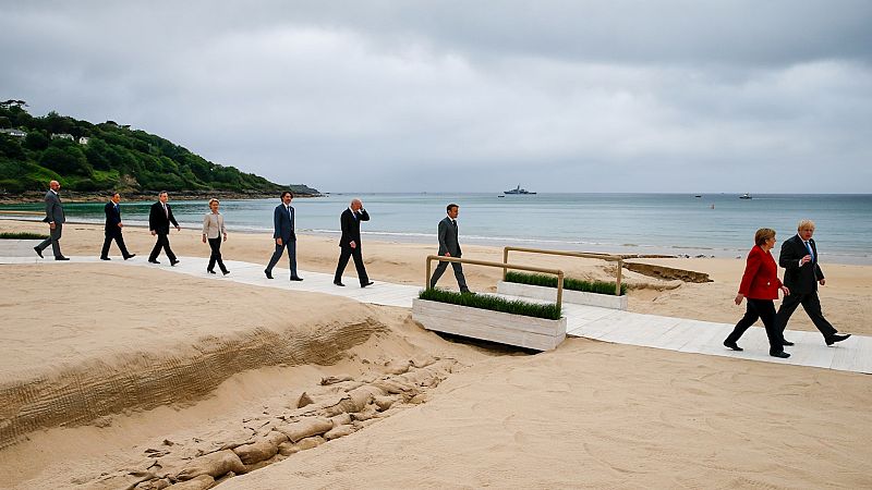 El G7 ambiciona un pacto para la prevención y respuesta conjunta frente a futuras pandemias - 14 horas fin de semana | Escuchar