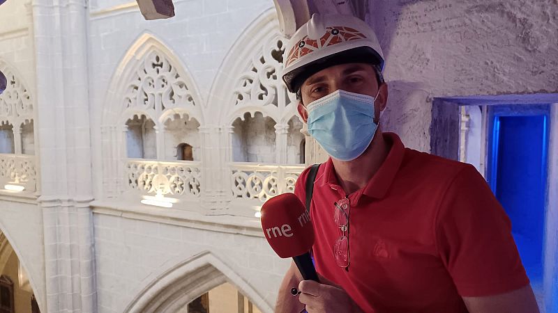 Tarde lo que tarde - Nos subimos a las alturas de la Catedral palentina