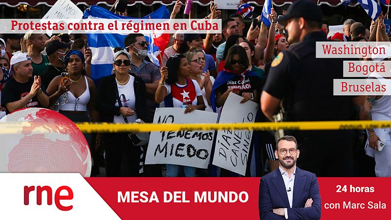 24 horas - Mesa del mundo: "Si no se atienden las demandas sociales, en Cuba habrá consecuencias imprevisibles"