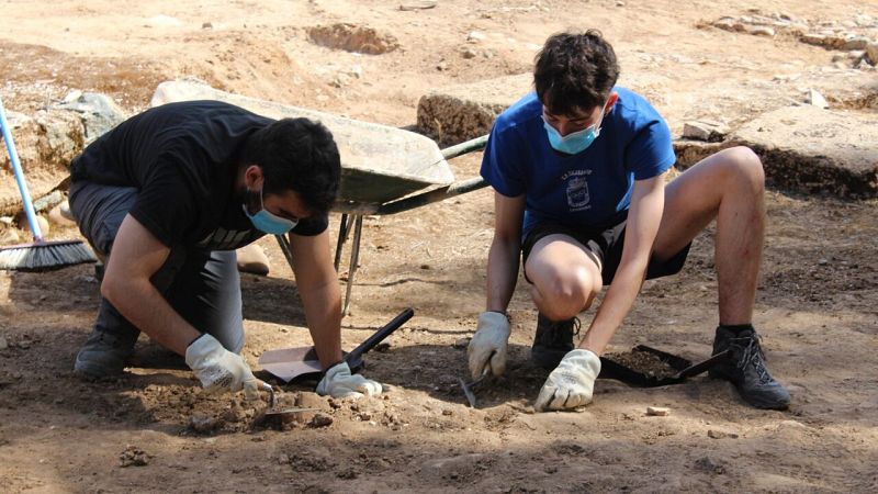 Un campamento de arqueología en Mérida