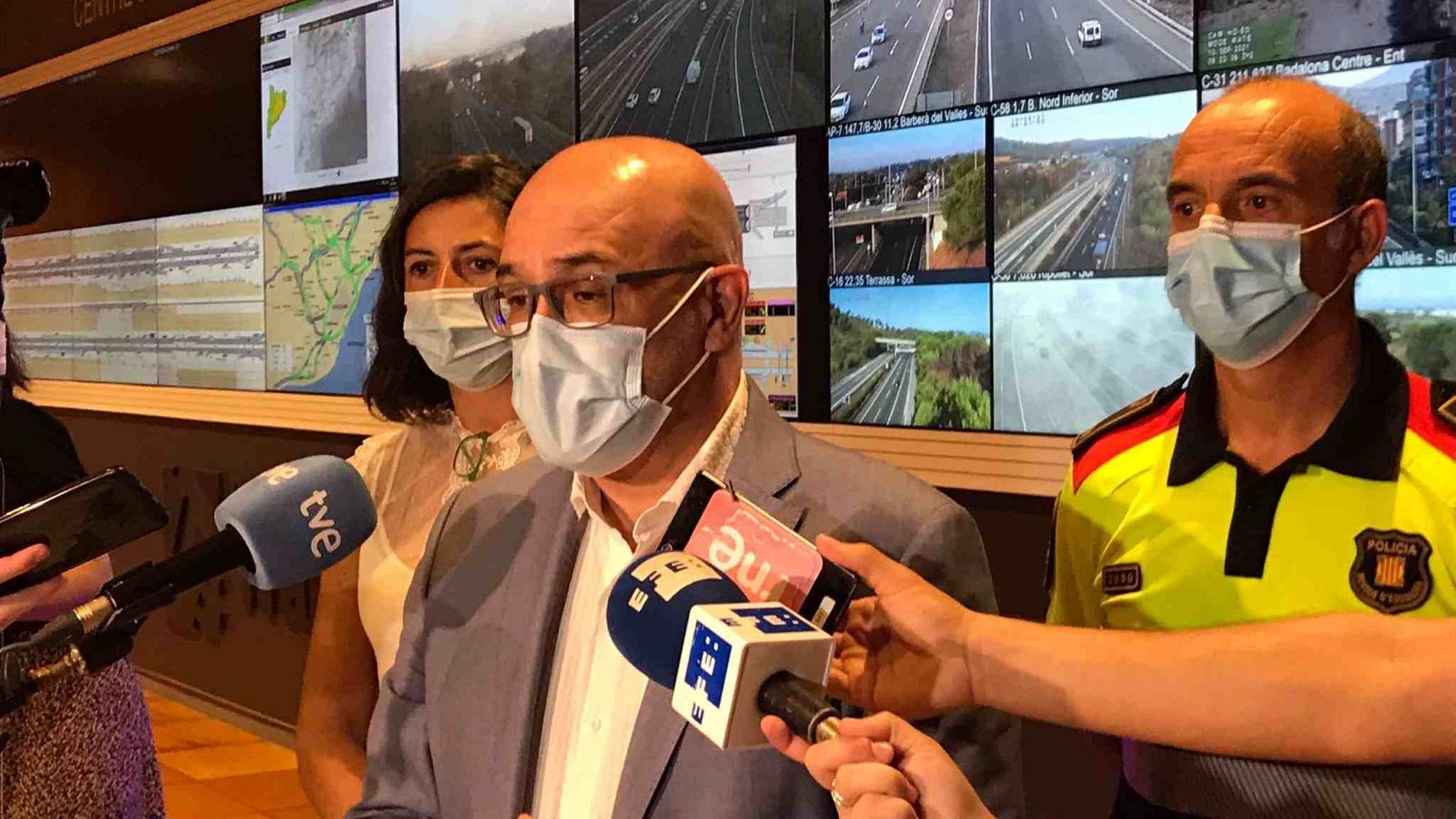 Trànsit habilitarà carrils segregats pels camions de menys de 7 tones els diumenges