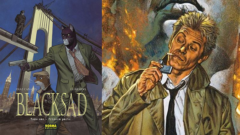 Territorio 9 - Blacksad con Juanjo Guarnido y Juan Diaz Canales, y Hellblazer - 13/11/21 - escuchar ahora
