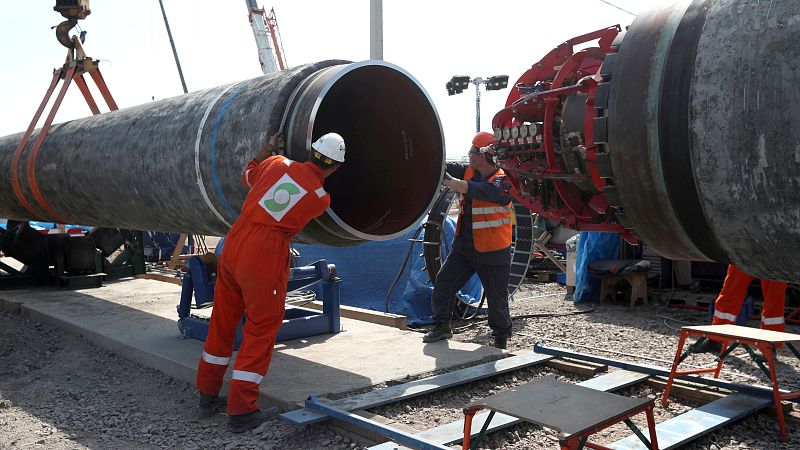 14 horas - El gas se encarece tras la paralización del gasoducto Nord Stream 2