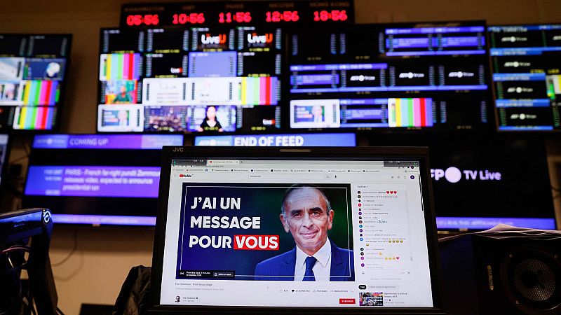 Cinco Continentes - Eric Zemmour oficializa su candidatura a las presidenciales francesas de 2022