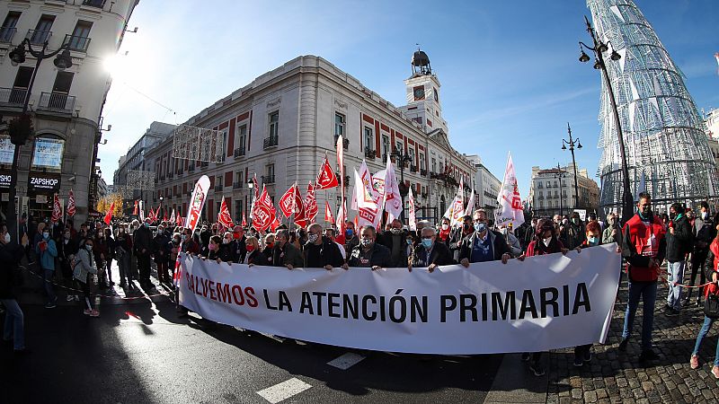 14 horas Fin de Semana - La Atención Primaria pide más inversión en sanidad y más presencialidad - Escuchar ahora