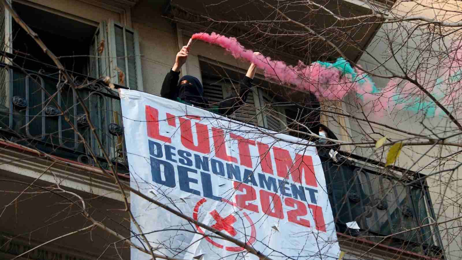 Els Mossos d'Esquadra efectuen l'últim desnonament del 2021