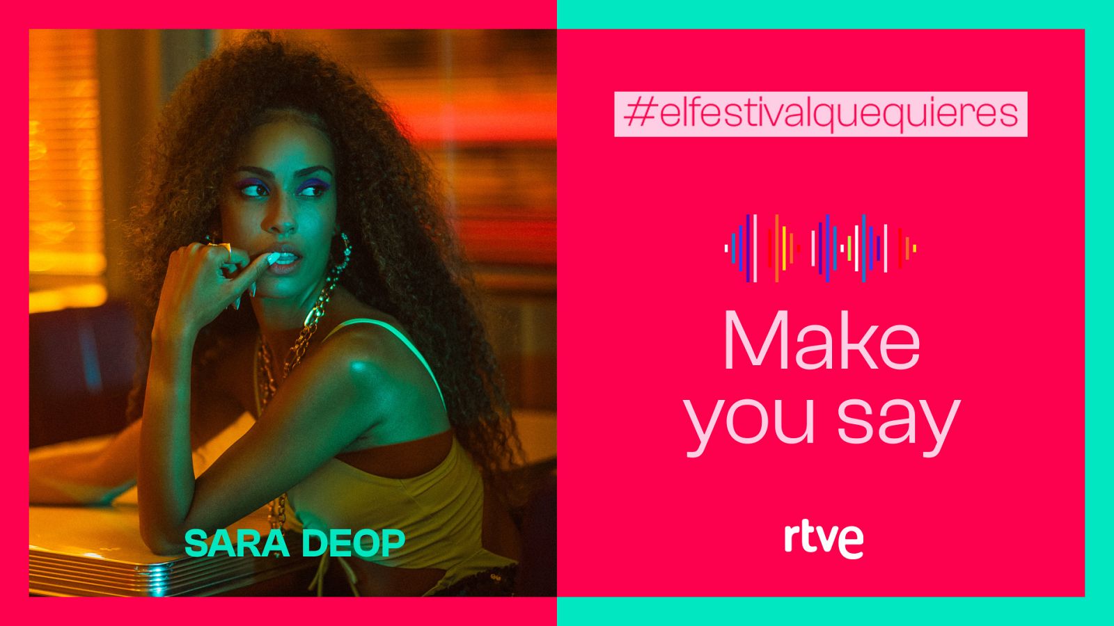 Sara Deop participa en el Benidorm Fest con el tema "Make you say" - Escuchar ahora