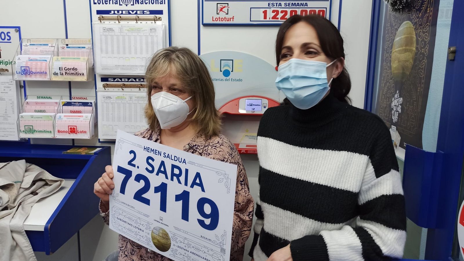 Las mañanas de RNE con Pepa Fernández - El segundo premio, vendido íntegramente en Basauri - Escuchar ahora