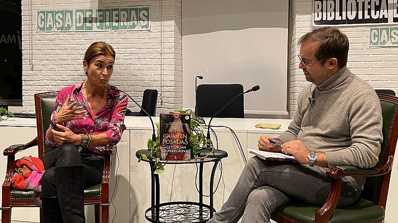 La silla de Galdós - Carmen Posadas y su novela 'La leyenda de la Peregrina'