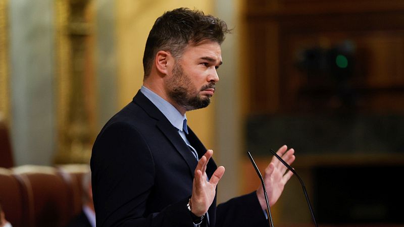 24 horas - Rufián (ERC): "Este Gobierno tiene que dejar de sustensarse en el miedo" - Escuchar ahora