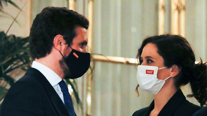 Las mañanas de RNE con Íñigo Alfonso - El enfrentamiento sin reservas entre Ayuso y Casado parte al Partido Popular