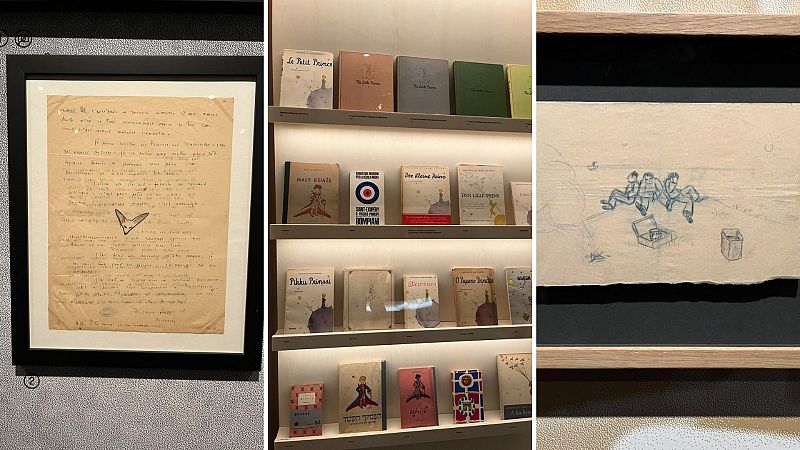 24 horas - El manuscrito original de 'El Principito' llega por primera vez a París