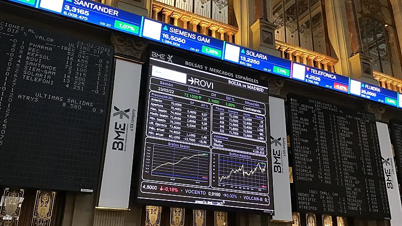 14 horas - Las bolsas europeas cierran con pérdidas y la rusa cae hasta un 33%